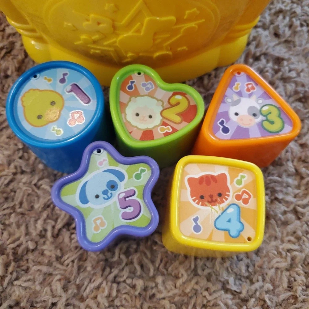 VTech SORT & DISCOVER DRUM 6-36M Musical MAGIC SHAPE SORTER Education Learning